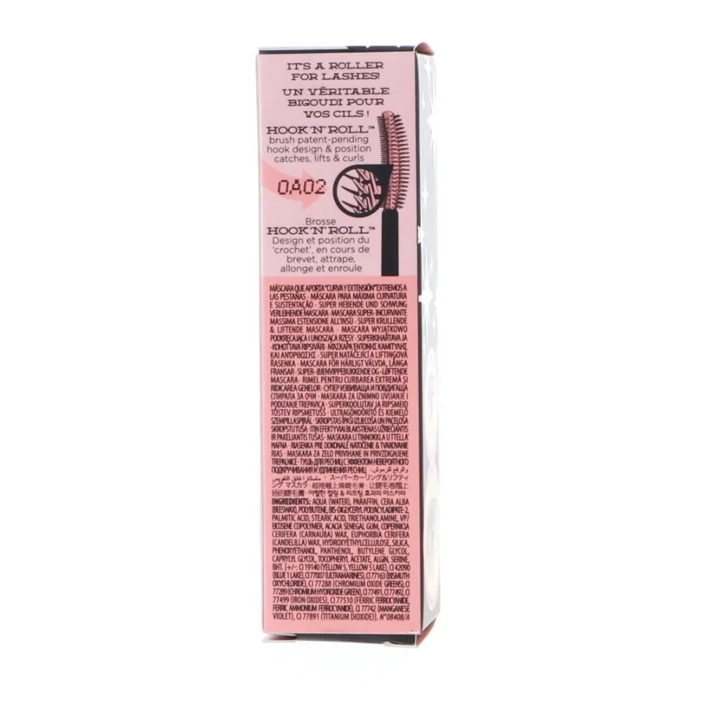 BENEFIT Black Roller Lash Curling & Lifting Mascara Mini Deluxe Travel Size NWT